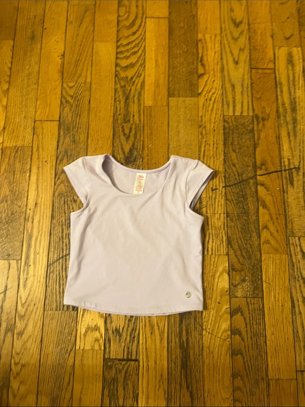 Justice Lavender Short Sleeve Tee